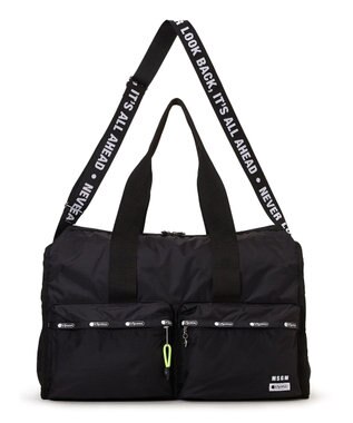 LeSportsac MSGM CARGO DUFFEL/ダッフルブラック ダッフルブラック