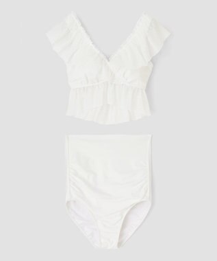 San-ai Resort（三愛水着楽園） 【San-ai Resort×PEACH　JOHNコラボ】【ナイスバディ水着】フリルワイヤービキニ　9M・11L　【San-ai Resort（サンアイリゾート）】