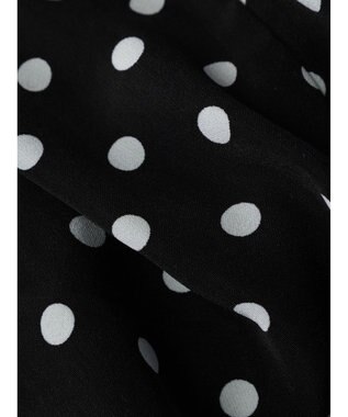 Green Parks AnriettMusee ギャザースリーブブラウス Dot