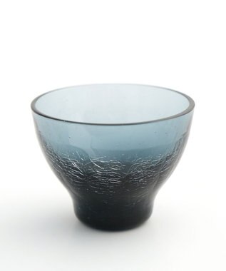 たち吉 【たち吉】ほのあかり 酒器揃〈徳利1本・盃2個〉 ブルー