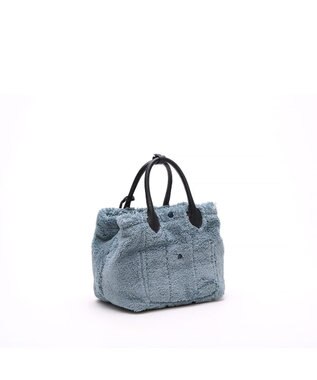 A.D.M.J. 【もこもこ】オスカー/コード刺しゅうキューブトート21cm(Dカン＋) BOSCO BLU