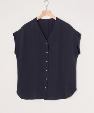 ONWARD Reuse Park 【23区】ブラウス春夏 ネイビー