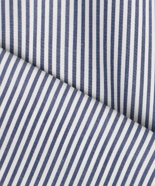 ANY SIS L 【UVケア】イージーケアドルマン シャツ ブルーストライプ