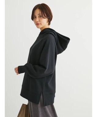 Green Parks 裏起毛パーカー Black