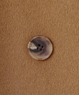 自由区 L 【SHIHOさん着用】Super100sライトビーバーロング コート キャメル