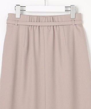 ANY SIS スマートビューティストレッチベルト スカート グレージュ