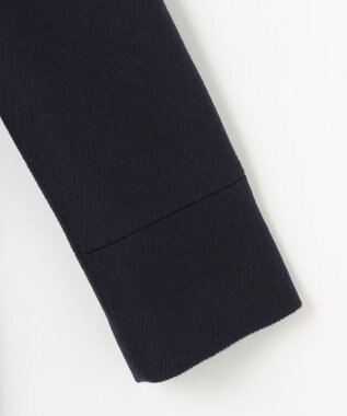 ANY SIS 【WEB・一部店舗限定】ウールアンゴラミックスリッチ コート ネイビー