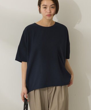 AMERICAN HOLIC バックフリル半袖プルオーバー Navy