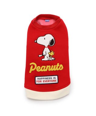 PET PARADISE 犬の服 犬 服 秋冬 スヌーピー トレーナー 【小型犬】 かくれんぼ 赤