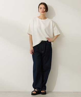 AMERICAN HOLIC バックフリル半袖プルオーバー Off White