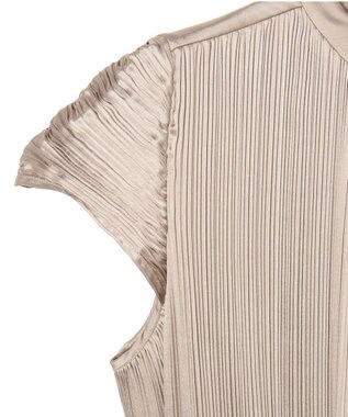 JOSEPH プリーツサテン　ドレス Powder