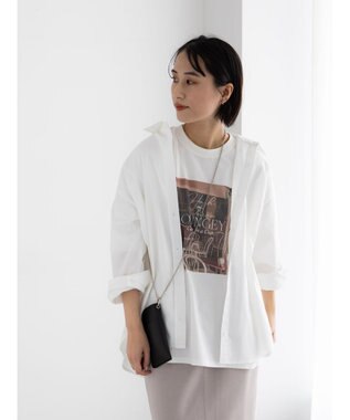 Te chichi オーバーサイズシャツ オフホワイト