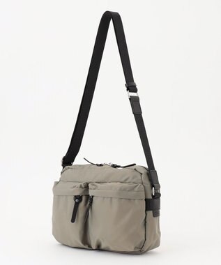 Y'SACCS ダブルポケットベーシックショルダー グレージュ