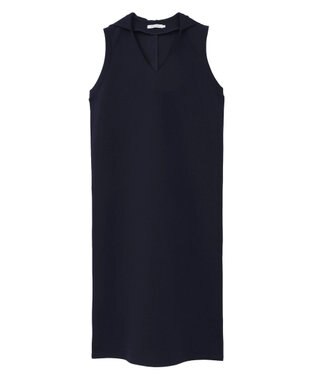 AMERICAN HOLIC スキッパーポンチパーカーワンピース Dark Navy