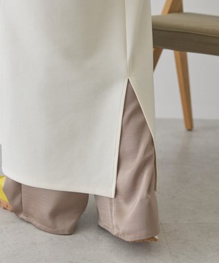 AMERICAN HOLIC スキッパーポンチパーカーワンピース Ivory