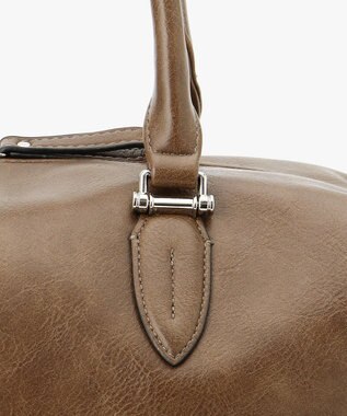 UNBILLION 【テレビ ドラマ着用アイテム】Otias アンティークタイプ合皮2WAYボストン ブラウン