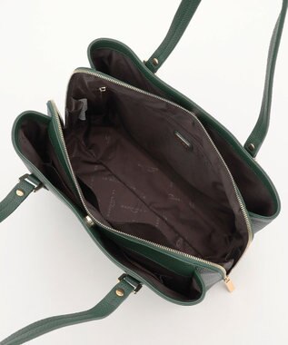 LA BAGAGERIE ベーシック　フェイクレザートート グリーン