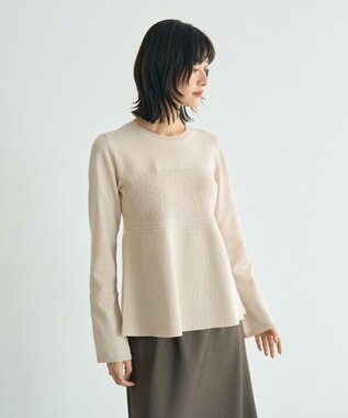 YECCA VECCA ビスチェデザインニット Black