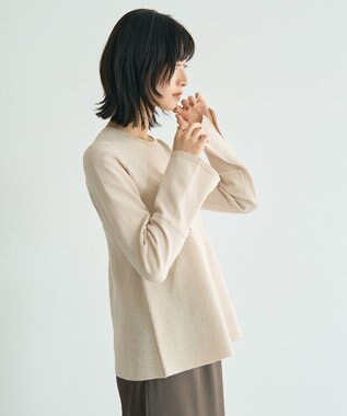 YECCA VECCA ビスチェデザインニット Black