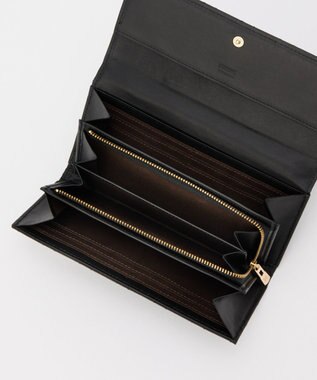 2025AW新作】キルティングレザーウォレット(SO-427) / russet