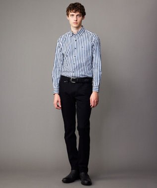 JOSEPH ABBOUD 【ストレッチ/きれいめコーデに！】2WAY ストレッチ デニム ブラック系