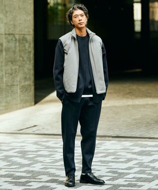 UNFILO MENS FINE MOVE+ スタンドベスト [23年商品] グレー