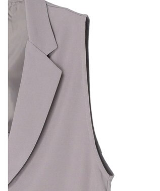 Green Parks ・ＥＬＥＮＣＡＲＥ　ＤＵＥ　バックスリットテーラーベスト Gray