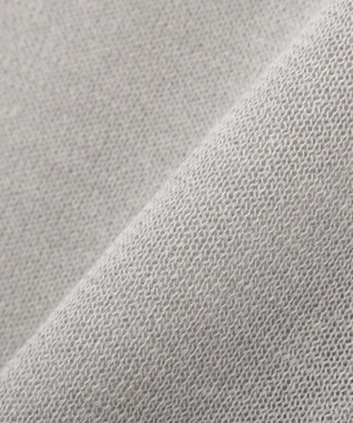 YECCA VECCA ノーカラー7分袖ポケットカーディガン Light Gray