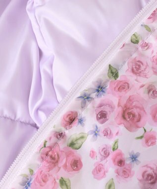 ANY KIDS 【洗濯機OK】中綿プリンセスコート ラベンダー