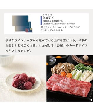 antina gift studio 沙羅(さら) e-order choice(カードカタログ) ＜勿忘草(わすれなぐさ)＞ -