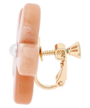 Green Parks ・ＨＡＬＦ　ＴＩＭＥ　フラワーイヤリング Pink