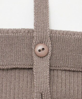 23区 L 【エステータ】ビスチェカーディガン ブラウン系