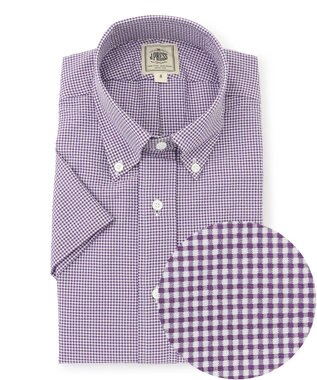 J.PRESS MEN 新色追加【 高通気性 / 軽量 / ノンアイロン / 撥水】【BEAT HEAT SYSTEM】半袖シャツ / B.D.