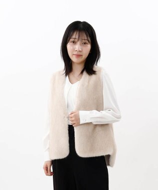 AURORA 【 Beaurance （ビューランス）】エコファージレ オフホワイト