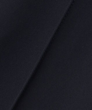 ICB L 【洗える】ライトダブルクロス ストレートパンツ ネイビー系