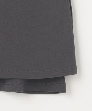 23区 L 【SLOW/一部店舗限定】ライトツイストコットン レイヤード タンクトップ グレー系