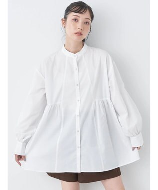 earth music&ecology サイドティアードチュニック