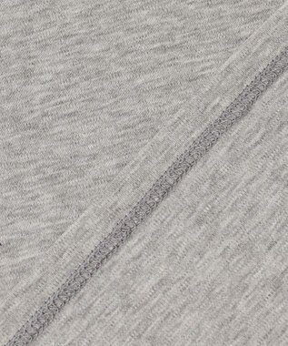 ANY 【汗ジミ防止加工】シルケットスムース半袖ロゴTシャツ トップグレー