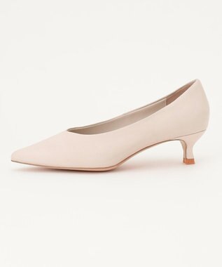 自由区 ポインテッド パンプス ベージュ系