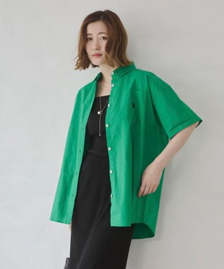 WEGO USPOLOハーフスリーブシャツ グリーン