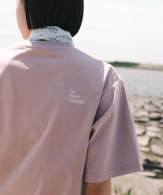 SHARE PARK LADIES 【UVカット・吸水速乾・ストレッチ・軽量 】ロゴポケットTシャツ（S・Mサイズ） ピンク系