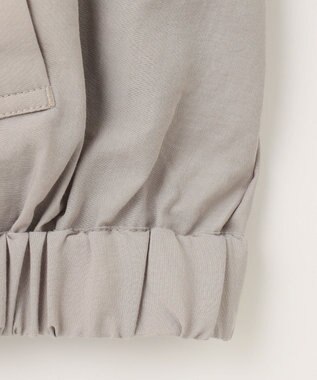 ANY 【手洗い可/UVケア】ノーカラーシアーブルゾン サンドベージュ