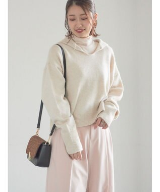 Te chichi 【宮本茉由着用】カラータートルインナー ベージュ