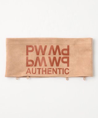 PW CIRCULUS 2025 NEW！【手洗い洗濯可】【WOMEN】スエードライク デタッチャブルフーディ ゴルフウェア レディース ベージュ系