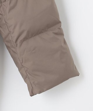 ANY 【洗える】スムースタッチ ショート丈ダウンコート ブラウン系