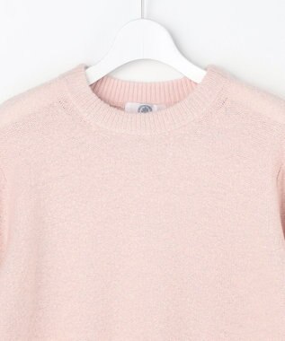 J.PRESS LADIES L SHINE クルーネック ニット ピンク系