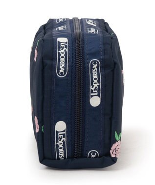 LeSportsac RECTANGULAR COSMETIC/ピンクローズエンブロイダリー ピンクローズエンブロイダリー