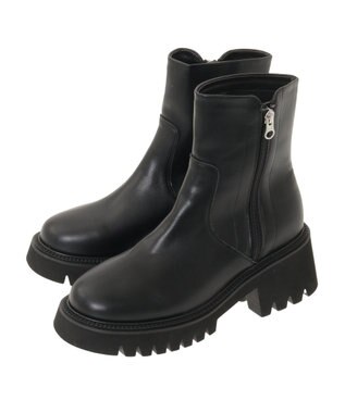 earth music&ecology ＯＲｉｅｎｔａｌ　ＴＲａｆｆｉｃ　サイドジップブーツ Black