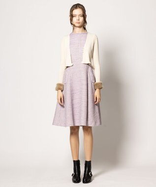 TOCCA BOOM KNIT ボレロ ベージュ系