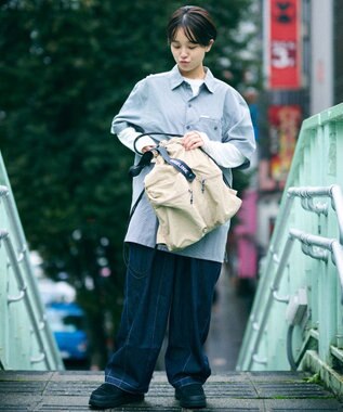 ACE BAGS & LUGGAGE EDGELINK ナムパック ポケッタブルナップサック 60192 エッジリンク ベージュ